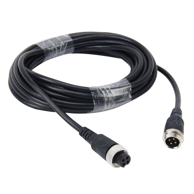 10m M12 4P Aviation Connector Video Audio Extend Cable for CCTV Camera DVR - DIY Cables by buy2fix | Online Shopping UK | buy2fix