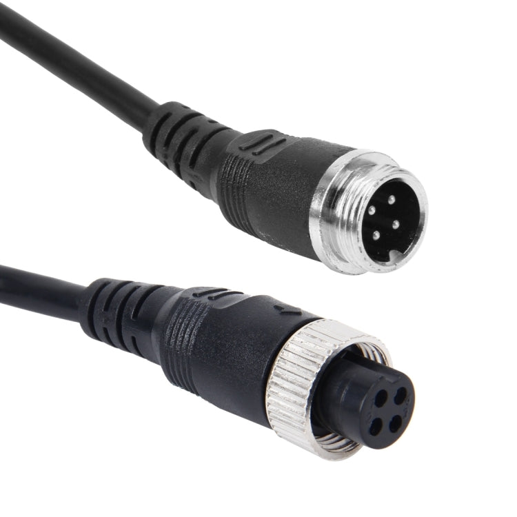 10m M12 4P Aviation Connector Video Audio Extend Cable for CCTV Camera DVR - DIY Cables by buy2fix | Online Shopping UK | buy2fix