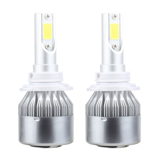 2 PCS 9005 18W 1800 LM 6000K IP68 Casnbus Constant Current Car LED Headlight with 2 COB Lamps, DC 9-36V(White Light) by buy2fix