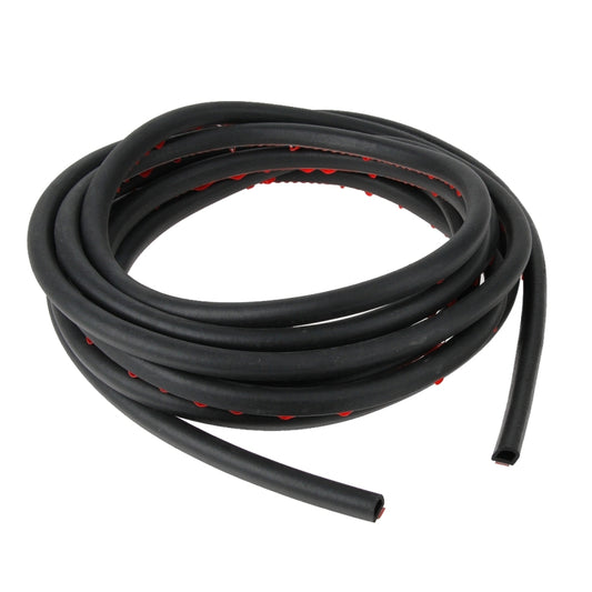 Small D-shaped Car Noise Reduction Sealing Strip with Sticker, Length: 5m by buy2fix