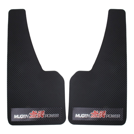 A Pair 3D Carbon Universal Racing Mudflaps Mud Guard Mudguards Fender - Mudguards by buy2fix | Online Shopping UK | buy2fix