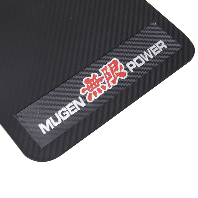 A Pair 3D Carbon Universal Racing Mudflaps Mud Guard Mudguards Fender - Mudguards by buy2fix | Online Shopping UK | buy2fix