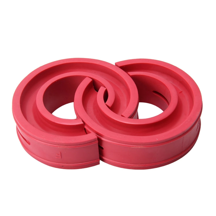 2 PCS Car Auto E Type Shock Absorber Spring Bumper Power Cushion Buffer, Spring Spacing: 17mm, Colloid Height: 38mm(Red) - Power Cushion by buy2fix | Online Shopping UK | buy2fix