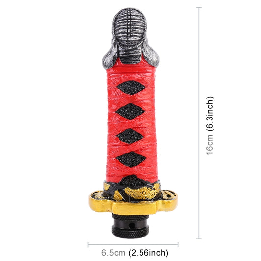 Universal Car Mask Leader Shape Metal Gear Shift Knob Modified Car Auto Transmission Shift Lever Knob by buy2fix