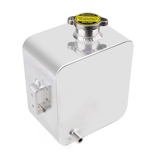 Car Modified Aluminum Alloy Vice Water Tank(Silver) by buy2fix