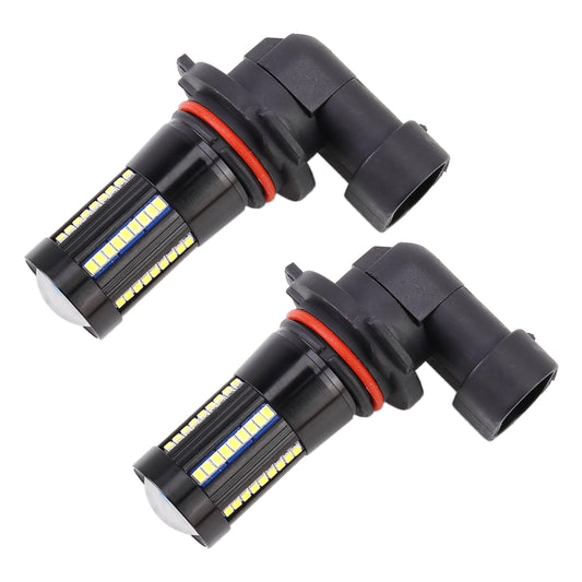 2 PCS 9005 DC9-16V / 8.2W / 6000K / 655LM Car Auto Fog Light 66LEDs SMD-2016 Lamps by buy2fix