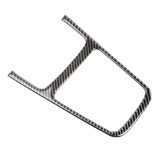 Car Carbon Fiber Central Control Panel Frame Decorative Sticker for Mercedes-Benz GLA 2015-2018 by buy2fix