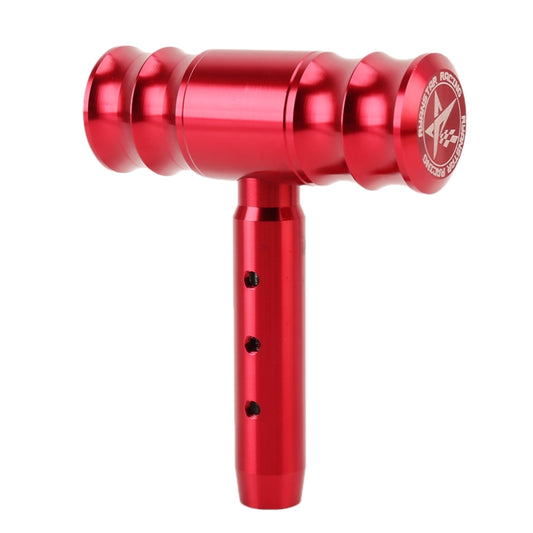 Universal Car Thread T-shaped Gear Head Gear Shift Knob(Red) by buy2fix