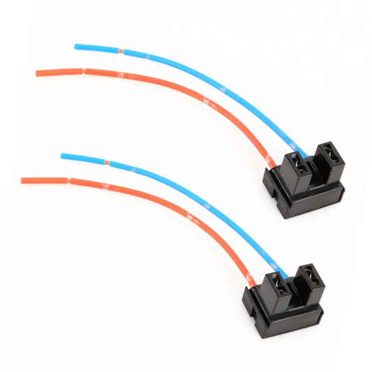 2 PCS Car H7 Elbow Bulb Holder Base Female Socket with Wire by buy2fix