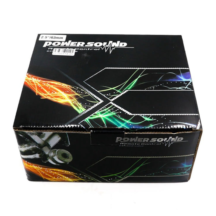 CNSPEED Stainless Steel Car Remote Control Electric Exhaust Valve Pipe Set, Size: 2.25 inch by buy2fix