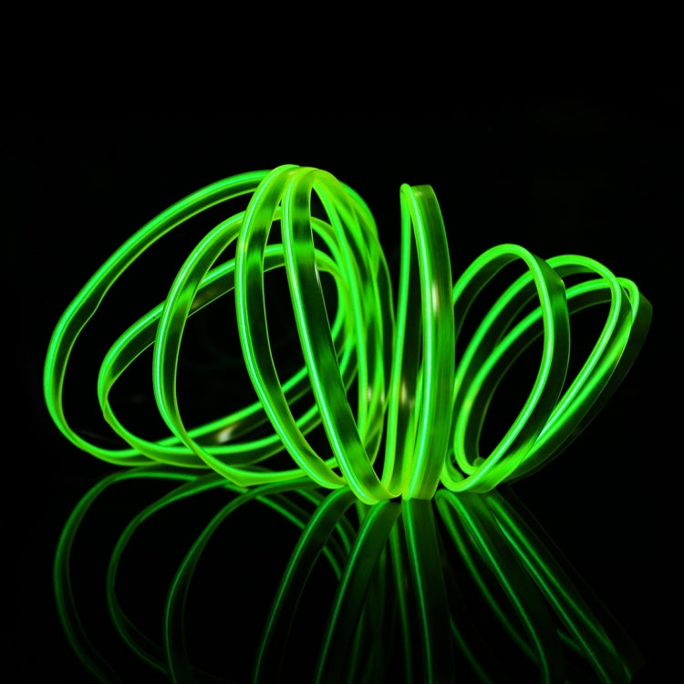 2M Cold Light Flexible LED Strip Light For Car Decoration(Green Light) - Atmosphere lights by buy2fix | Online Shopping UK | buy2fix