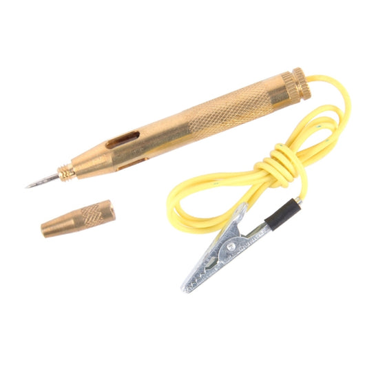 CNJB-85016 Pure Copper Circuit Tester and Electrical Voltage Detector Pen Set With Crocodile Clip 6-24V, Wire Length: 60cm - Electronic Test by buy2fix | Online Shopping UK | buy2fix
