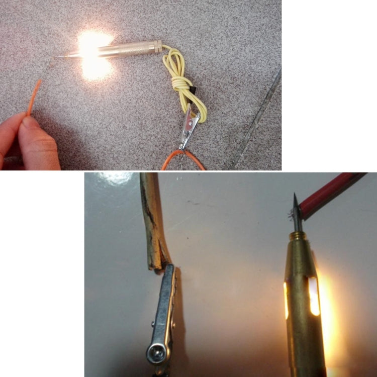 CNJB-85016 Pure Copper Circuit Tester and Electrical Voltage Detector Pen Set With Crocodile Clip 6-24V, Wire Length: 60cm - Electronic Test by buy2fix | Online Shopping UK | buy2fix