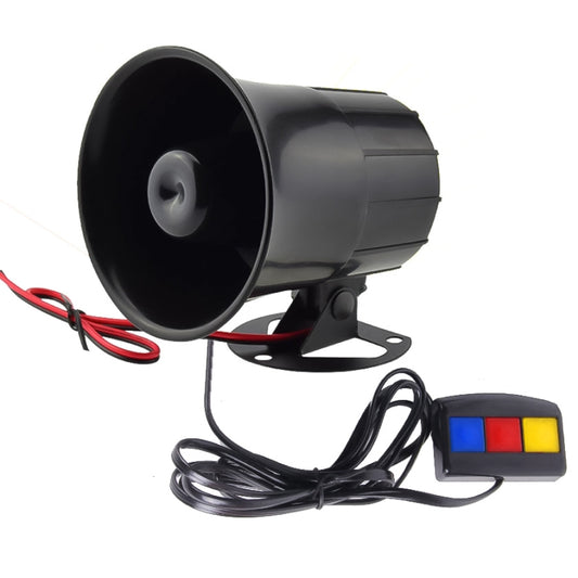 10W Super Power Electronic Wired Alarm Siren Horn for Home Alarm System, Wire Length: 65cm by buy2fix