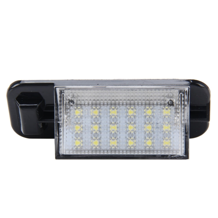 2 PCS License Plate Light with 18 SMD-3528 Lamps for BMW E36(1992-1998),2W 120LM,6000K, DC12V (White Light) - License Plate Lights by buy2fix | Online Shopping UK | buy2fix
