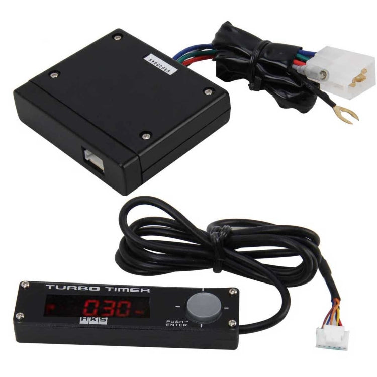 HKS Type-0 Digital Display Auto Car Turbo Timer Control Turbine Protector(Red) - Engine Fittings by buy2fix | Online Shopping UK | buy2fix