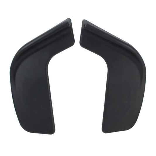 2 PCS Universal Fit Car Front Bumper Spoiler Lip Splitter Diffuser SUV ABS Front Shovel, Length: 57cm by buy2fix