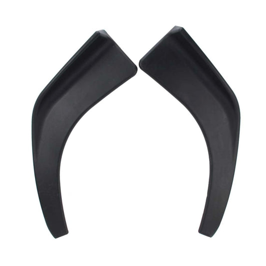 2 PCS Universal Fit Car Front Bumper Spoiler Lip Splitter Diffuser SUV ABS Front Shovel, Length: 74cm by buy2fix