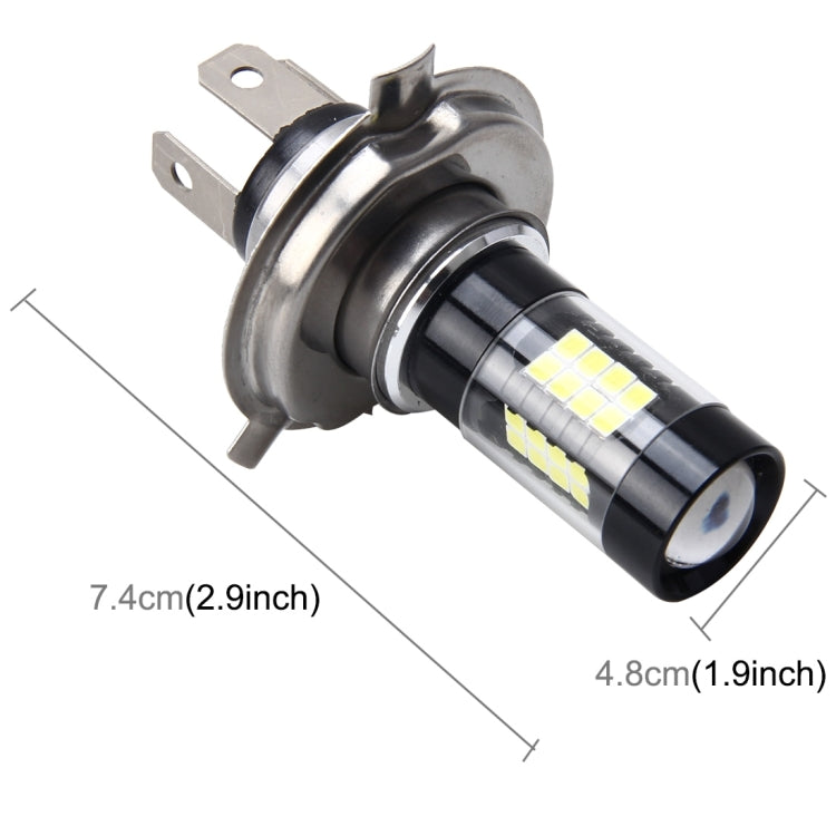 H4 7W 420LM 6000K Car Fog Lights with 42 SMD-3528 LED Lamps, DC 12V(White Light) - Fog / Driving Lights by buy2fix | Online Shopping UK | buy2fix