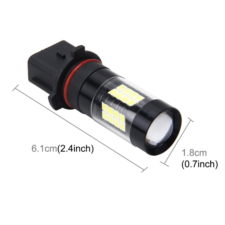 P13W 7W 420LM 6000K Car Fog Lights with 43 SMD-3528 LED Lamps, DC 12V(White Light) - Fog / Driving Lights by buy2fix | Online Shopping UK | buy2fix