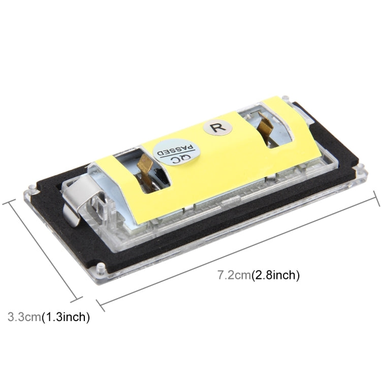 2 PCS License Plate Light with 18 SMD-3528 Lamps for BMW E46 2D M3,2004-2006,2W 120LM,6000K, DC12V (White Light) - License Plate Lights by buy2fix | Online Shopping UK | buy2fix