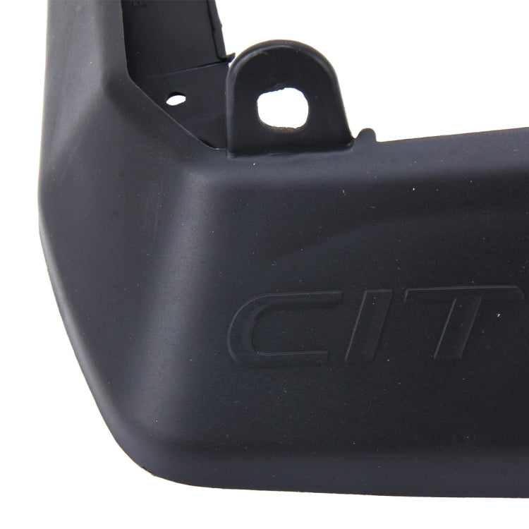 4 PCS Car Auto Semi-Rigid PVC Splash Flaps Mudguards Fender Guard for Honda City 2015-2020 - Mudguards by buy2fix | Online Shopping UK | buy2fix