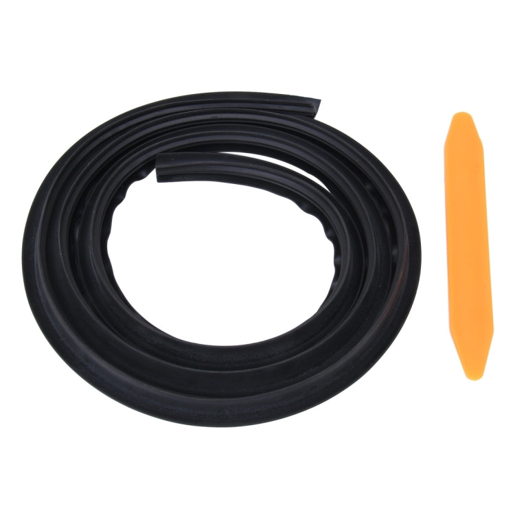 1.5m Car Instrument Desk Decorative Strip Rubber Chrome Decoration Strip Seal - Anti Collision Sticker by buy2fix | Online Shopping UK | buy2fix