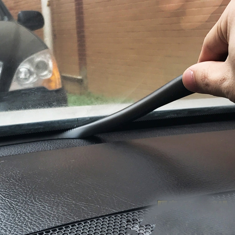 1.5m Car Instrument Desk Decorative Strip Rubber Chrome Decoration Strip Seal - Anti Collision Sticker by buy2fix | Online Shopping UK | buy2fix