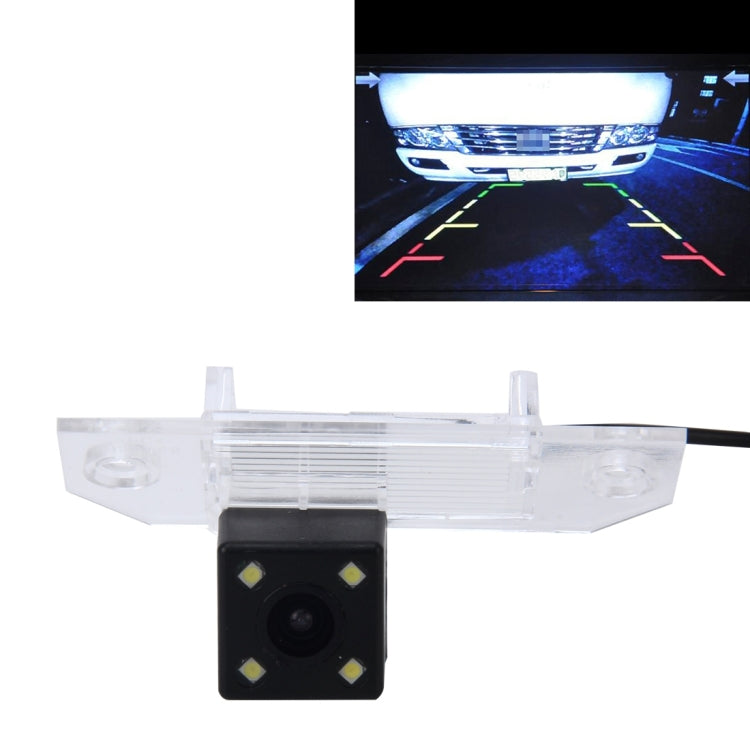656×492 Effective Pixel NTSC 60HZ CMOS II Waterproof Car Rear View Backup Camera With 4 LED Lamps for Ford 2010-2013 Version Focus Sedan - Rear View Cameras by buy2fix | Online Shopping UK | buy2fix