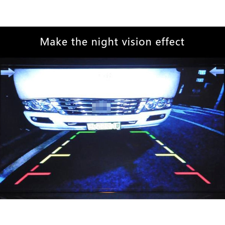 656×492 Effective Pixel NTSC 60HZ CMOS II Waterproof Car Rear View Backup Camera With 4 LED Lamps for Ford 2010-2013 Version Focus Sedan - Rear View Cameras by buy2fix | Online Shopping UK | buy2fix