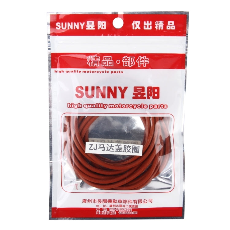 10 PCS Motorcycle Rubber Motor Cover Ring for ZhuJiang - Engines & Engine Parts by buy2fix | Online Shopping UK | buy2fix