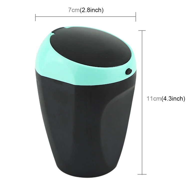 3R-2113 Universal Portable Car ABS Trash Rubbish Bin Ashtray - Ashtrays by buy2fix | Online Shopping UK | buy2fix