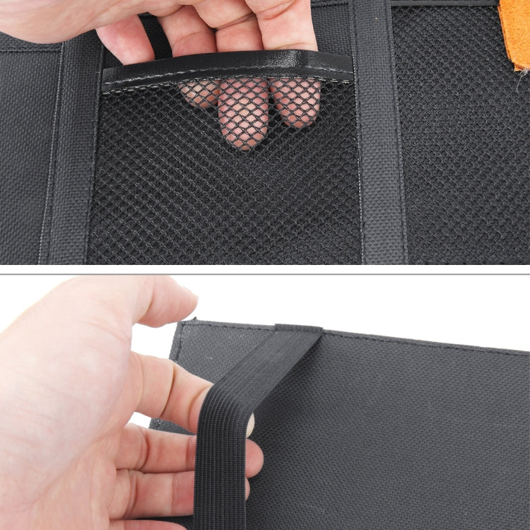Multi-functional Auto Car Sun Visor Sunglass Holder Card Storage Holder Inner Pouch Bag (Black) - Sunglasses & Glasses Clips by buy2fix | Online Shopping UK | buy2fix