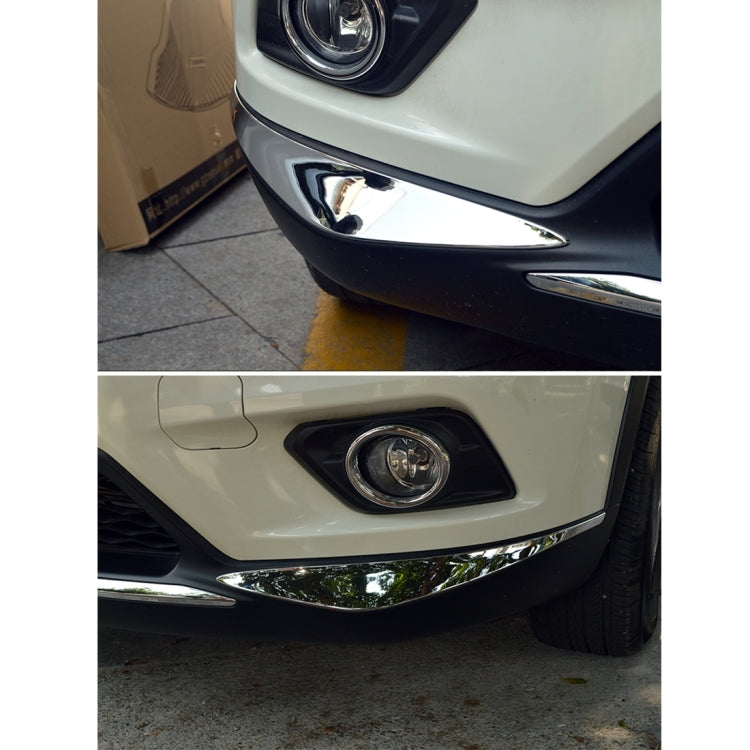 4 PCS Universal Car Auto Plastic Body Bumper Guard Protector Strip Sticker(Silver) - Anti Collision Sticker by buy2fix | Online Shopping UK | buy2fix