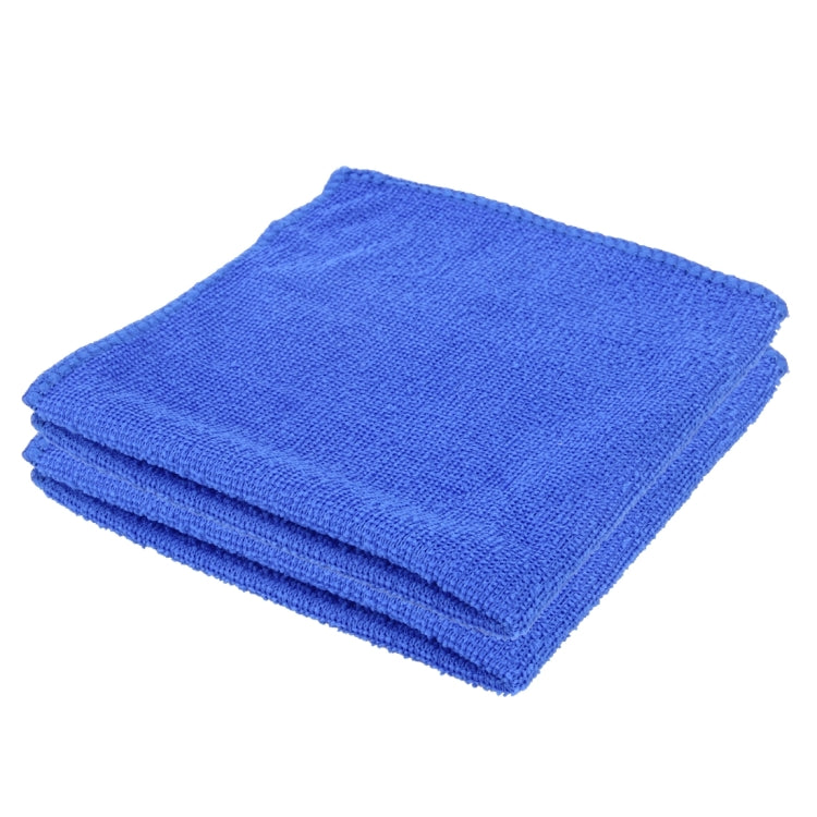 2 PCS Quick Dry Microfiber Suede Towels Cleaning Cloth Anti-Scratch Car Detailing Care Towels for Wipping off Water Mist(Blue) - Car washing supplies by buy2fix | Online Shopping UK | buy2fix
