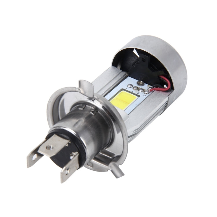 H4 HS1 Motorcycle Headlamps COB Spotlights Electric Car Fog Lights 6000K 20W 2600LM 5000Hours(White Light) - Headlights by buy2fix | Online Shopping UK | buy2fix