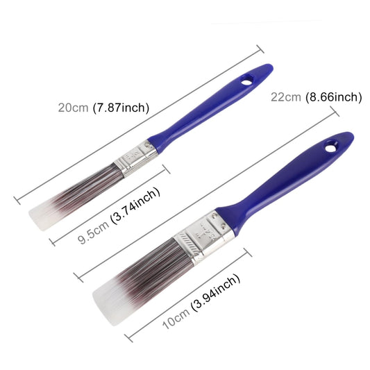2 PCS Nylon Hair Drawing Clean Brush for Car Garden Kitchen Paint by buy2fix