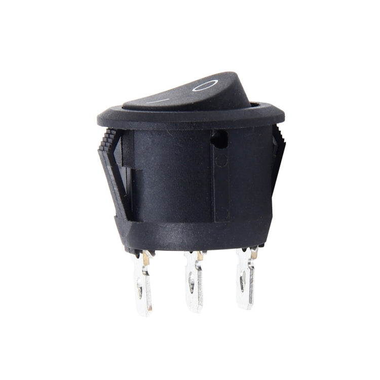 Car Auto Universal DIY 3 Pin Round Cap OFF- ON Push Button - Car Switches by buy2fix | Online Shopping UK | buy2fix