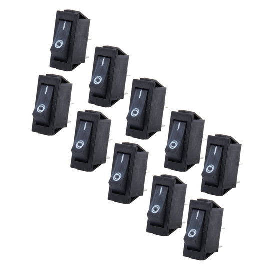10 PCS Car Auto Universal DIY 2 Pin Boat Cap OFF- ON Push Button - Car Switches by buy2fix | Online Shopping UK | buy2fix