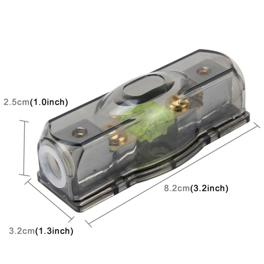 Car Auto Fuse Holder Blade Fuse Holder Bolt-on Fuse Holder with 100A Fuse for Car Audio by buy2fix