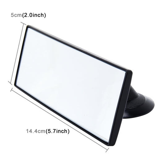 3R 3R-125 Car Auto 360 Degree Adjustable Interior Windshield Blind Spot Mirror with Two Sucking Cup Holder by 3R
