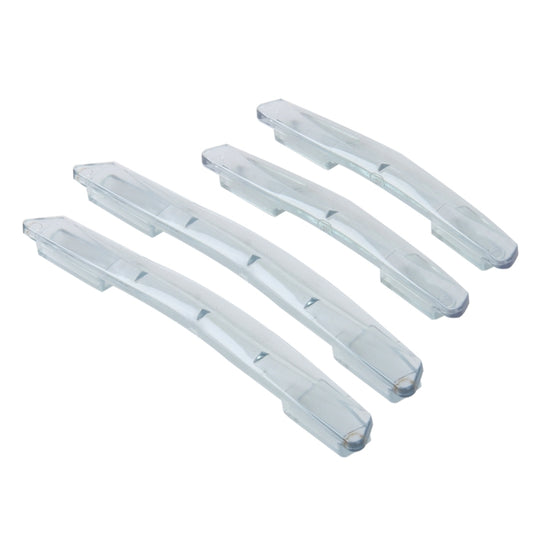 3R 3R-2103 4 PCS Rubber Car Side Door Edge Protection Guards Cover Trims Stickers(Transparent) by 3R