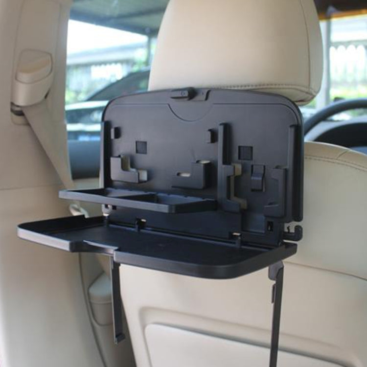 SHUNWEI SD-1509 Car Auto Back Seat Folding Table Drink Food Cup Tray Holder Stand Desk Multi-purpose Travel Dining Tray(Brown) by SHUNWEI