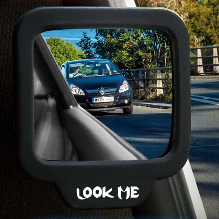 2 PCS 270 Degree Wide-angle Lens Magnetic Adjustable Rear View Mirror by buy2fix