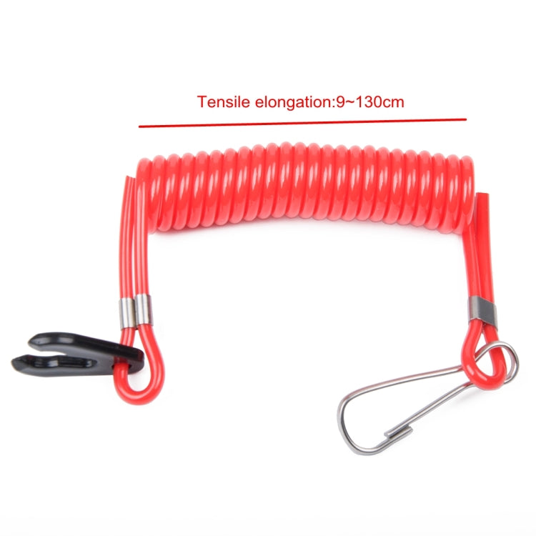 Universal Stop Switch + Safe Lanyard for ATV Boat by buy2fix