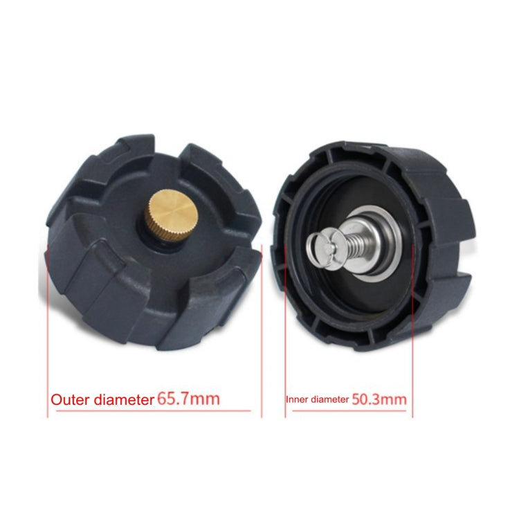 Universal Car Modified Plastic Oil Cap Engine Tank Cover for 12L / 24L Outboard Engine by buy2fix