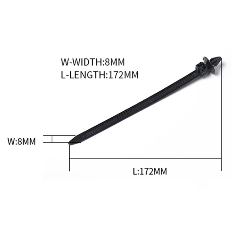 435 PCS Car Retainer Clips Assortment Car Panel Trim Plastic Fasteners Rivet Clips Set for Ford / Jeep by buy2fix