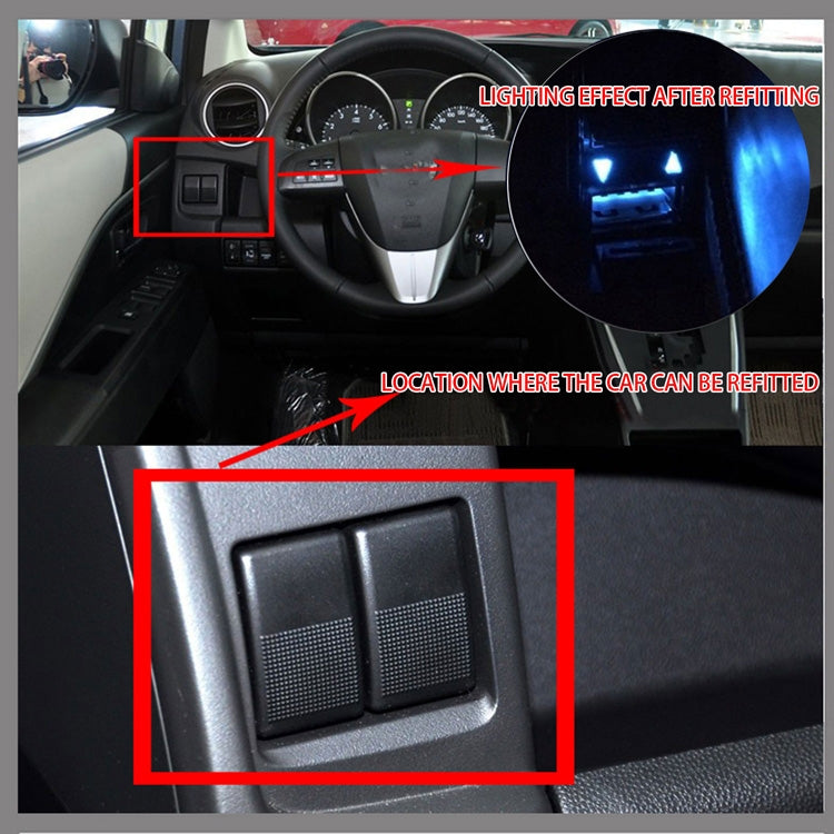 Car DC12V 2.1A Dual USB Port Charger for Mazda by buy2fix