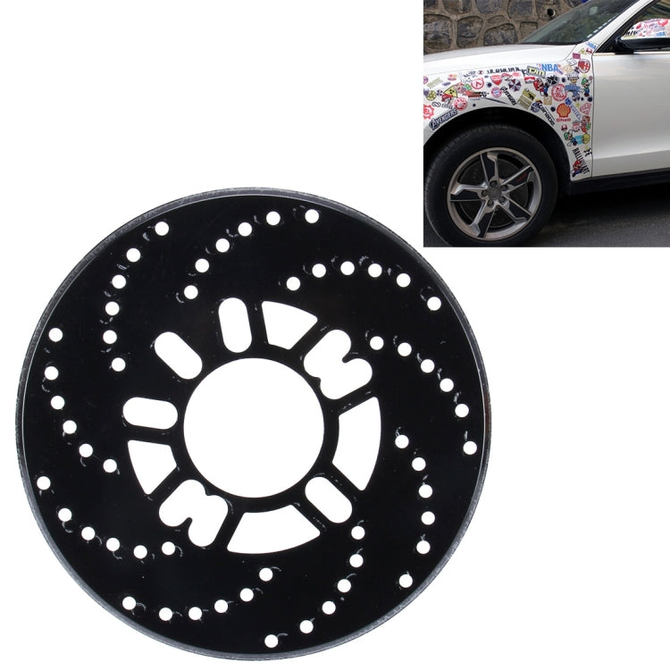 2 PCS Universal Aluminium Auto Car Wheel Disc Brake Racing Decorative Cover(Black) - Wheels Tires & Parts by buy2fix | Online Shopping UK | buy2fix