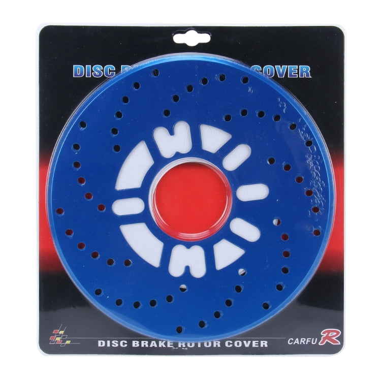 2 PCS Universal Aluminium Auto Car Wheel Disc Brake Racing Decorative Cover(Blue) - Wheels Tires & Parts by buy2fix | Online Shopping UK | buy2fix
